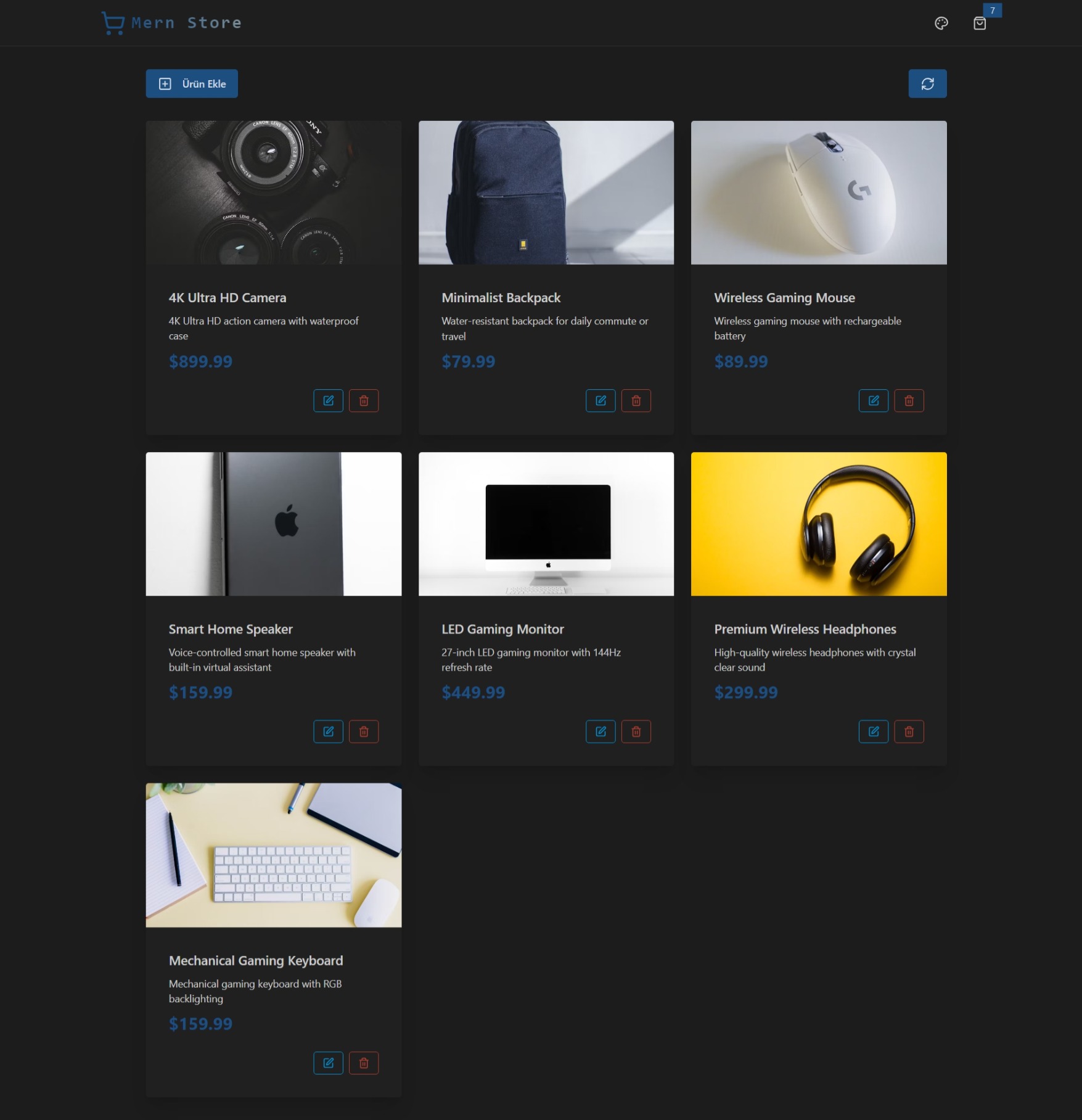 Image of MernStore